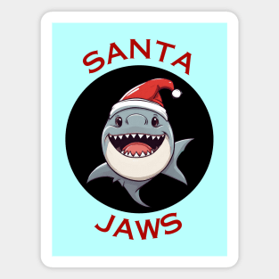 Santa Jaws | Santa Claus Pun Magnet